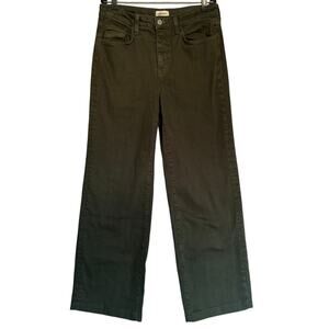 L'Agence Clayton High Rise Wide Leg Jean in Balsam